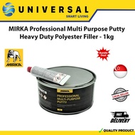 [SG SHOP SELLER] MIRKA Professional Multi Purpose Putty Heavy Duty Polyester Filler - 1kg