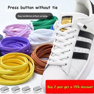 No Tie Shoelaces Without ties Elastic Shoe laces for Sneaker Quick Lock Shoelace Kids And Adult Unisex Lazy Flat Laces for shoes Shoes Accessories