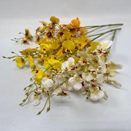Artificial Dancing Orchid Bush – 45cm Faux Flowers in 5 Colors Afaux809