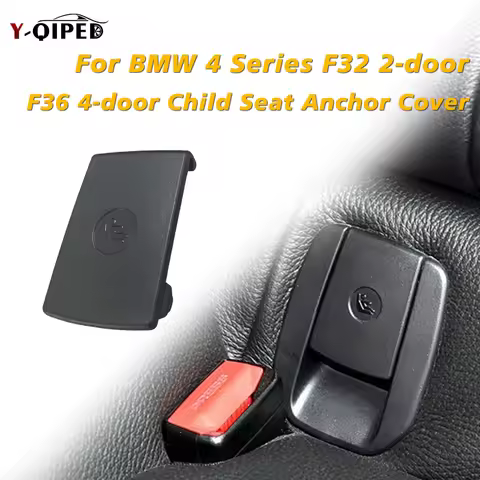 Car Rear Child Seat Fixing ISOFIX Cover for BMW 4 Series F32 F36 Convertible 2013-2019 420i 425i 428