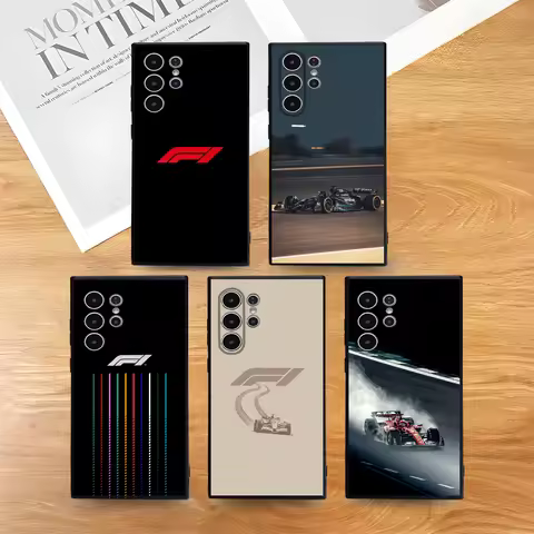 F1 Race T-Tracks Circuits 2024 Phone Case For Samsung Galaxy S25 S24 S22 S23 Ultra S21 S20 Plus 5G F