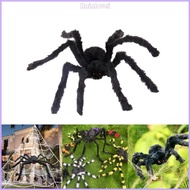 RAINL Haunted House Props Plush Spiders Collection Spiders Props for Halloween Fun