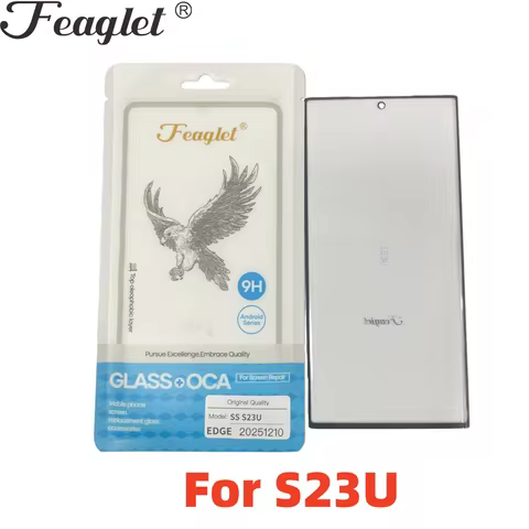 3pcs Feaglet Front Touch Screen Glass Lens With OCA For Samsung Galaxy Z Fold 3 4 5 S20 S21 S22 S23 