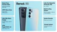 USED OPPO RENO 6 &amp; 6Z (8GB RAM +128GB) 5G Smartphone - Display Set
