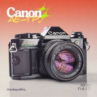 Kamera Analog Canon AE-1 AE1 Program kit 50mm f1.4 New FD Mint (4)