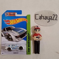 PUTIH Hot WHEELS MAZDA RX-7 White CARD Wrinkle