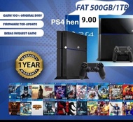 PS4 FAT HEN 9.00/ HEN 12.02 HARDISK 1TB GAME BEBAS REQUEST GAME