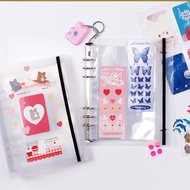 [Y&G]  A5 Deco Pocket 6 Rings idol Binder Photo Post Photo album File Photocard File