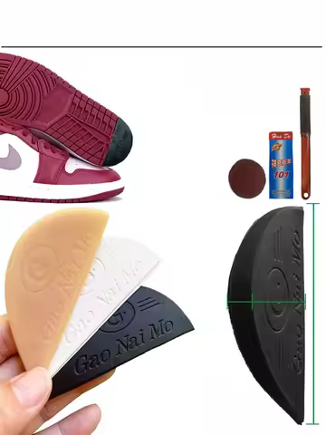 Wear Resistant Anti-Slip Rubber oe Heel Repair Patch Cow Tendon oe Sole Material oe Repair Patch for