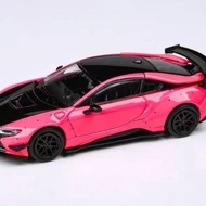 Para64 1/64 LBWK BMW BMW i8 Sports Car Model Simulation Toy Car Collection Ornaments Limited Edition