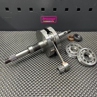 Crankshaft ZX50 AF34 AF35 41.4mm +2mm Long Stroke With Bearings And Oil Seals Racing Connecting Rod 