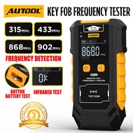 AUTOOL RE110 Car Remote Key Frequency Tester Infrared CR2032 Battery Test Key Fob Diagnostic Tool