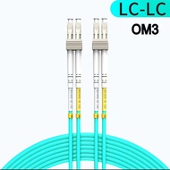 10G OM3 OM4 LC UPC-LC UPC Multimode Duplex 2.0mm Fiber Patch Cable LC Fiber Optic Patch Cord Optical