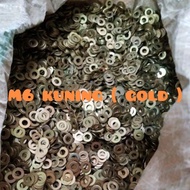 M6 PLATERing BY THE KILO YELLOW M6 PLATERing (10 key bolts) contains 1200 pcs approximately