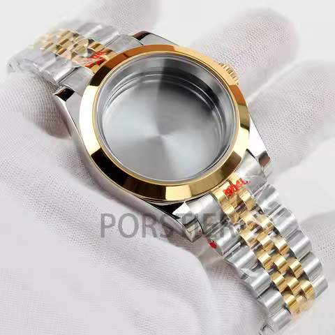 36mm/39mm NH35 Case With Jubilee/oyster Bracelet Sapphire Glass Waterproof for NH35 NH36 Movement 28