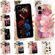 Casing Tecno Pova 6 Neo 4G Cover Fashion Cartoon Cute Funny Painted Silicone Phone Case Tecno Pova 6