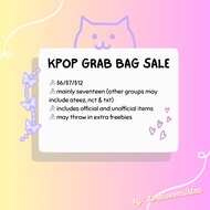 [SG INSTOCKS] kpop grab bag sale official photocards, album, postcard