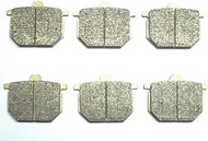 Front Rear Brake Pads Brakes for Honda GL 1100 Goldwing Interstate 1980-1981 - GL1100 A/DA/B/DB 80-8