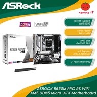 ASROCK B650M PRO RS WIFI DDR5 AM5 Micro-ATX Motherboard