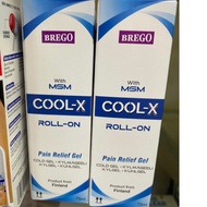 Brego MSM COOL-X ROLL-ON Pain Relief Gel 75ml