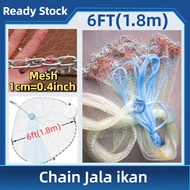 Fishing net fishing net fishing net hand casting fish net nylon shrimp net shrimp net crab mesh fish