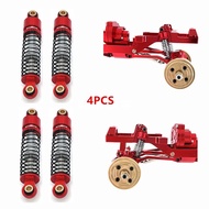 FMS 1/24 FCX24 Remote Control Car Upgraded Metal Oil Shock Absorbers - Adjustable Softness & Hardnes