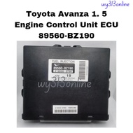 Original Daihatsu Toyota Avanza 1.5 Engine Control Unit ECU 89560-BZ190