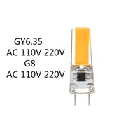 MB 1PCS LED COB 10W GY6.35 G8 110V 220V dimmable LED GY6.35 110