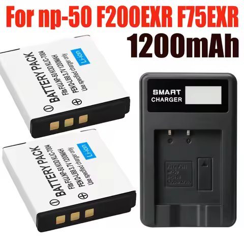 NP-50 FNP50 battery for Fujifilm FinePix F200EXR F75EXR F70EXR F100fd F60fd F50fd XF1 XP100 XP150 XP