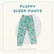 Fur Sleep Pants