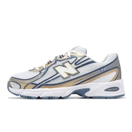 New Balance NB Casual Shoes 740 Men's Women's Fog Blue Champagne Gold Retro Sneakers [ACS] U740HB2-D