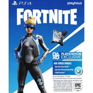 PS4 FORTNITE 2000 V-Bucks (worth RM72) + Epic Neo Phrenzy Back Bling + Epic Neo Versa Outfit (R3 for