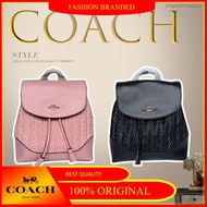 Tas Ransel Wanita COACH Original Backpack Wanita Stylish Kulit Asli
