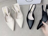 [Xả hàng] Giày cao gót nữ trơn mũi nhọn cao 5p dáng basic- GC712
