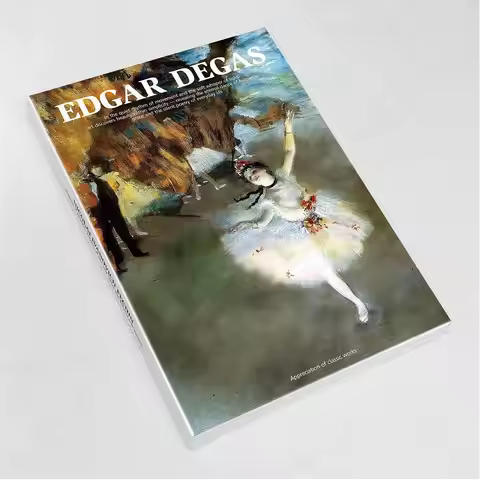 Edgar Degas Art Postcard Set 30PCS - French Painter Classic Oil Painting Collection Card for Art Lov