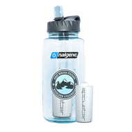 Epic Water Filters 1L Nalgene Bottle with Water Filter - No fluoride/No chlorine/No microplastics/No