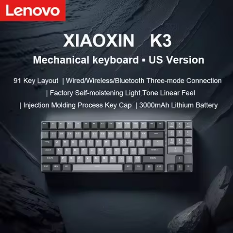 Lenovo Xiaoxin K3 mechanical keyboard Three-mode connection All keys do not conflictAll keys do not 