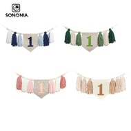 [SONONIA] 1ST Birthday Decoration Photo Prop Birthday Decoration Birthday Hanging Decoration Party 1