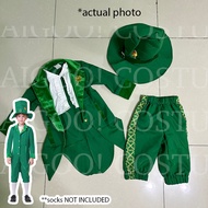 United Nations Ireland Boy Costume for Kids Irish Leprechaun Cosplay for Boys St. Patrick's Day