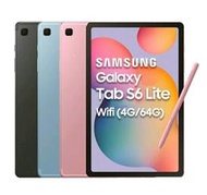 【SAMSUNG 三星】Galaxy Tab S6 Lite 10.4吋 平板電腦(4G/64G)贈原廠書本皮套