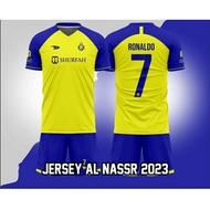Ronaldo AL Nassr JERSEY SHURFAH fantasy 2022 2023 Football Shirt CR7 CRISTIANO JERSEY Kids Suit