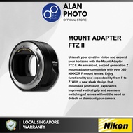 Nikon FTZ II Mount Adapter for Z 7 II / Z 6 II / Z 5 / Z 50 | Nikon Singapore Warranty