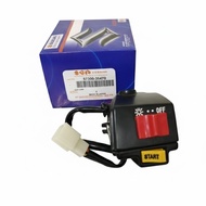 SUZUKI TOMBOL Right switch Holder Yellow start Button CrystalSUZUKI - RC 100 - Bravo - Spirit ORIGIN