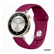 สายรัดซิลิโคนสำหรับ Huawei Watch GT 4 3 2 / Samsung Galaxy Watch 6 5 4 Active 2 / Redmi Watch 3 Active / Realme Watch 2 3 Pro สายนาฬิกาสมาร์ทสปอร์ตสายรัดข้อมือสร้อยข้อมือเปลี่ยน