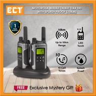 Motorola Walkie Talkie TLKR T80 with Splash Proof (10KM)