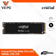 Crucial P5 Plus PCIe 4.0 3D NAND NVMe M.2 Gaming SSD ( 500GB / 1TB/ 2TB ) - Internal NVMe M.2 SSD Storage