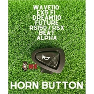 HORN Button Switch Honda WAVE110 W110 EX5 FI DREAM110 FUTURE RS150 RS150R RSX BEAT ALPHA HORN Knob