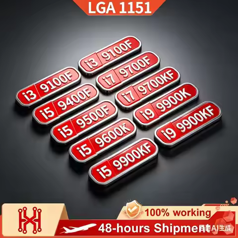 i3 9100F i5 9400F 9500F 9600F 9600KF i7 9700F 9700K 9700KF i9 9900K 9900KF Core 9th Gen for LGA 1151
