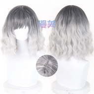 Game Resident 9 Evil Emily Cosplay Wig Curly Short Heat Resistant Synthetic Hair