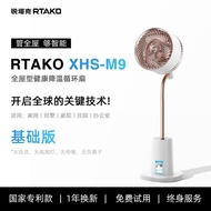 RTAKO | พัดลมหมุนเวียนอากาศพร้อมฟังก์ชันฟอกอากาศและเสียงอัจฉริยะ